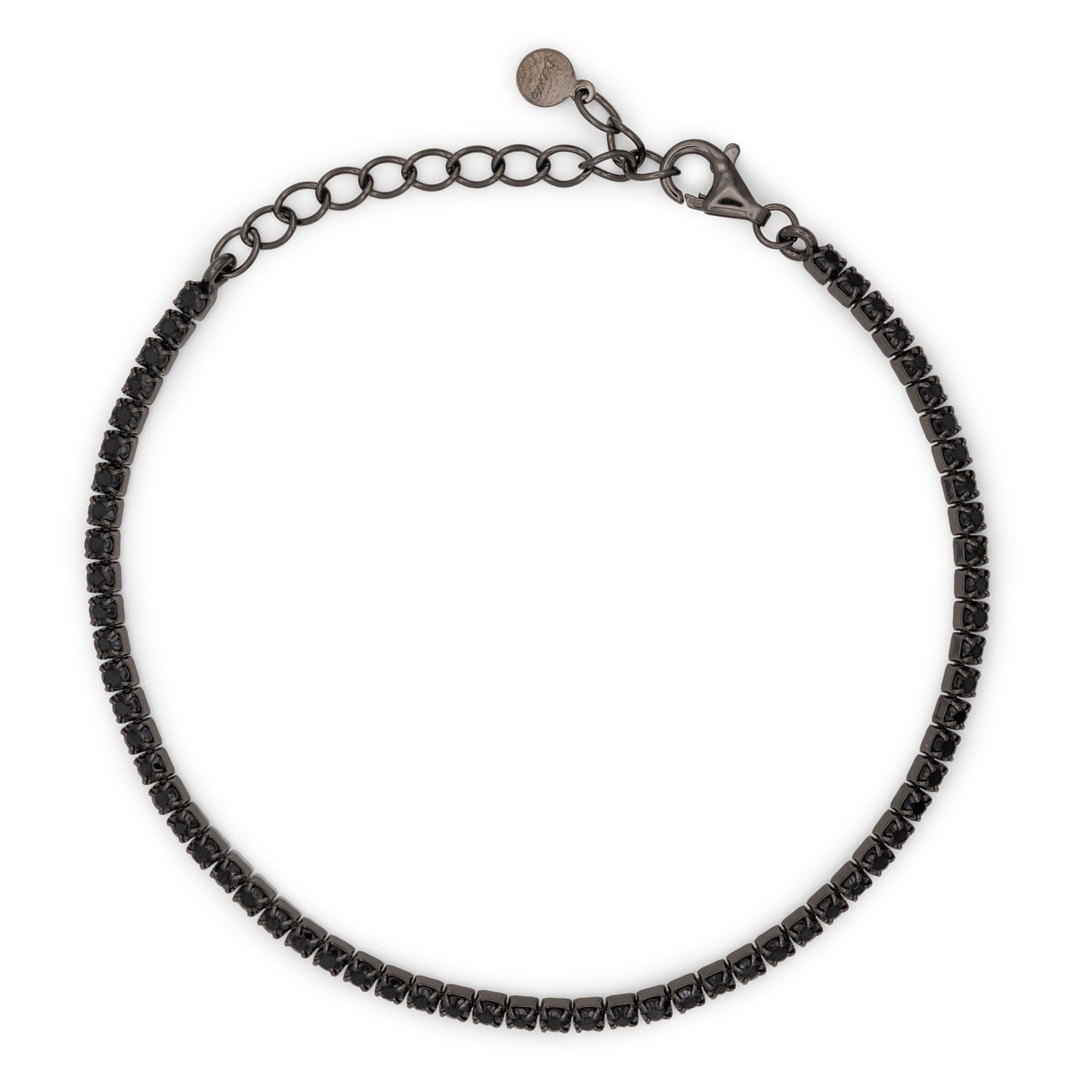 Bracciale Dilvdò Tennis 2mm Black Black