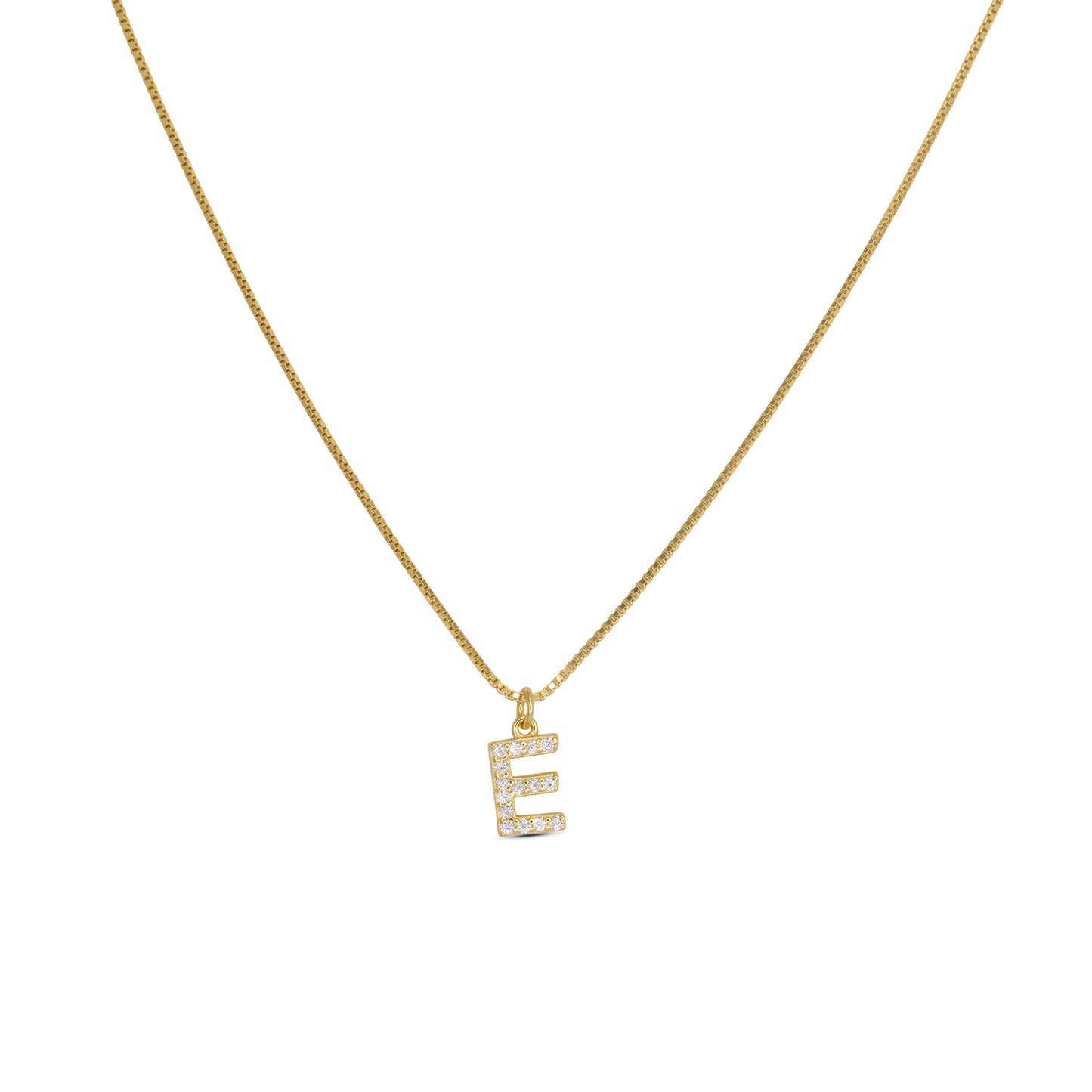 Initial Letters Necklace Dilvdò Silver White