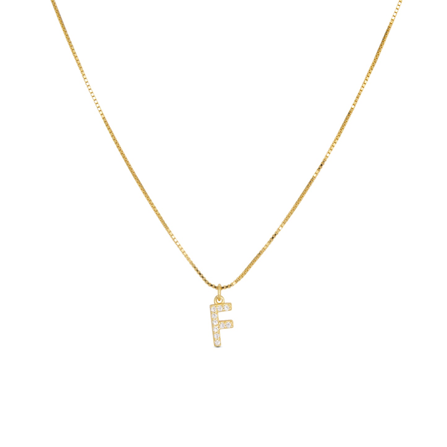 Initial Letters Necklace Dilvdò Silver White
