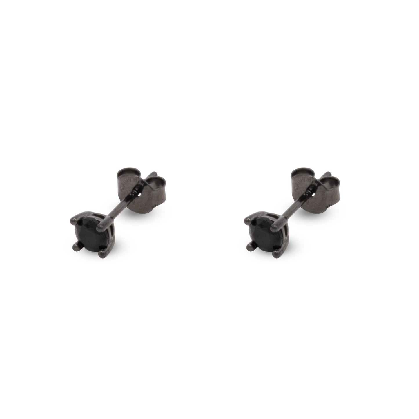 Big Stud Earrings Dilvdò Black Black
