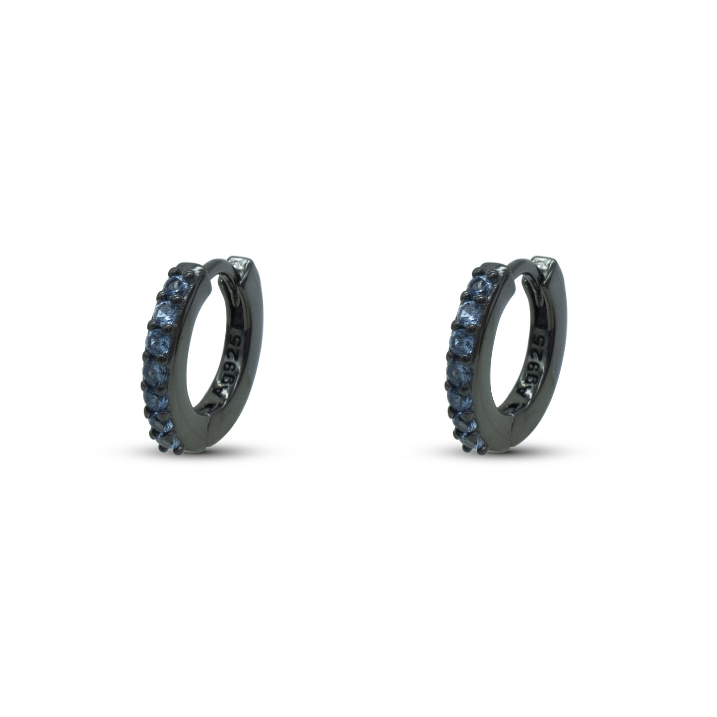 Hoop Ring Dilvdò Black Turquoise