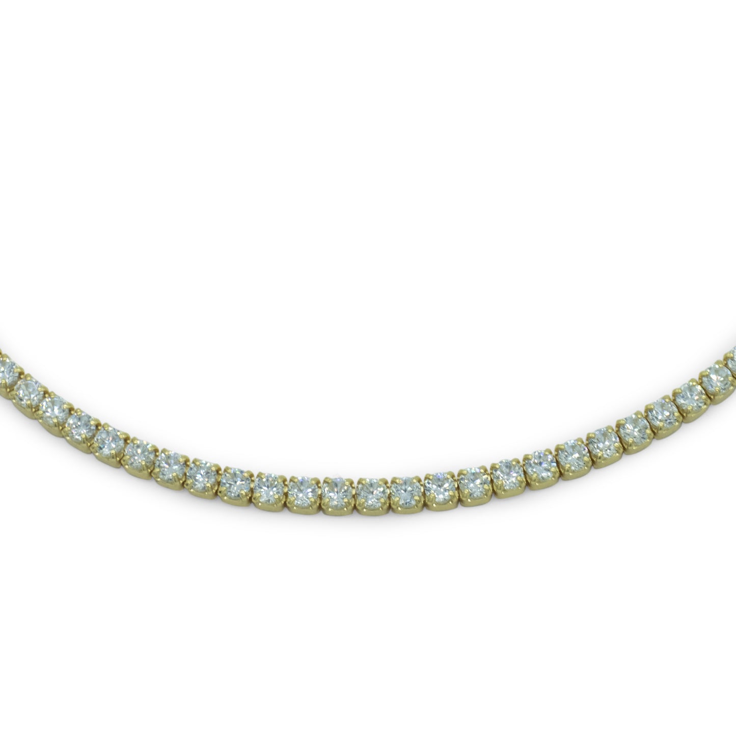Chocker Dilvdò Tennis Gold White