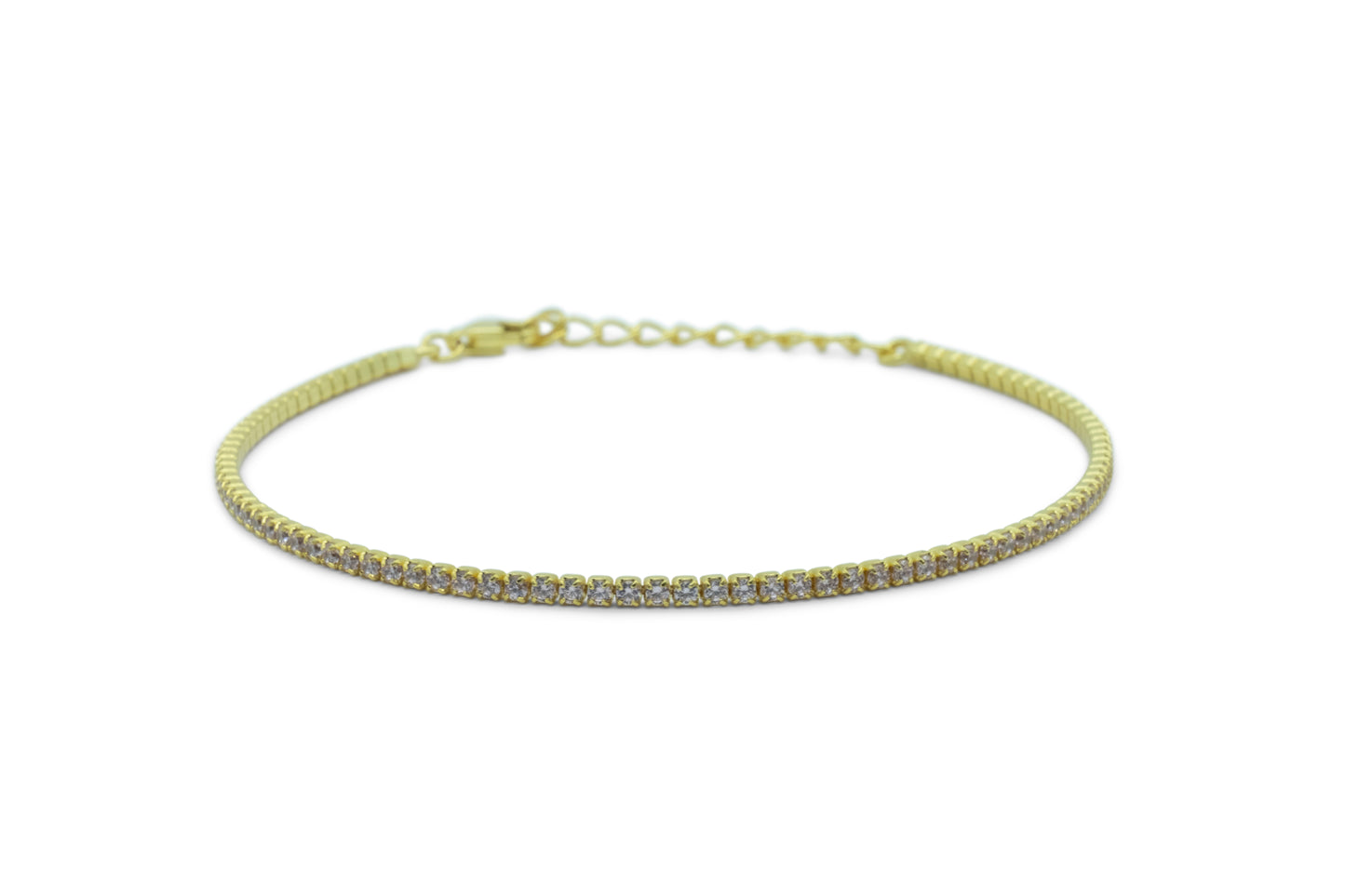 Bracciale Dilvdò Tennis 1.5mm Gold Pink