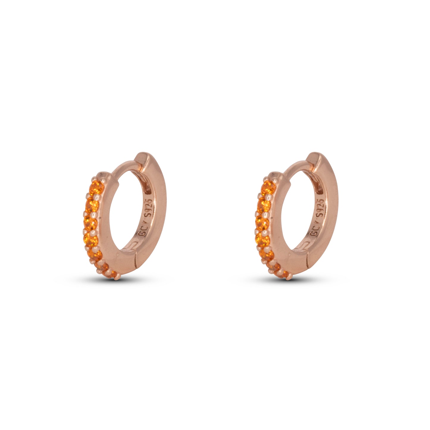 Hoop Ring Dilvdò Rosè Orange