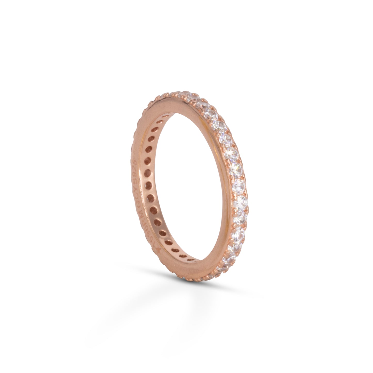 Eternity Ring Dilvdò Rosè White