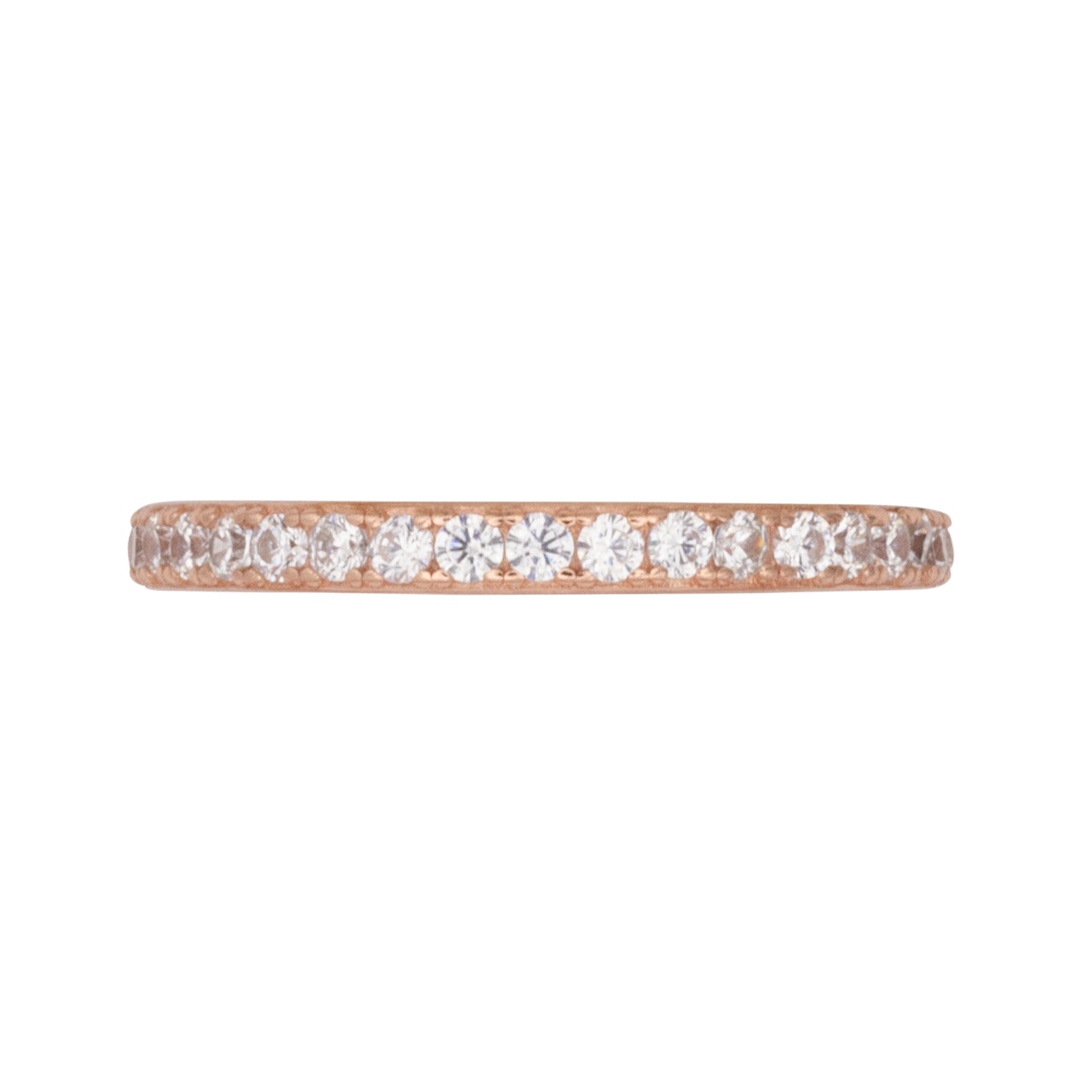Eternity Ring Dilvdò Rosè White