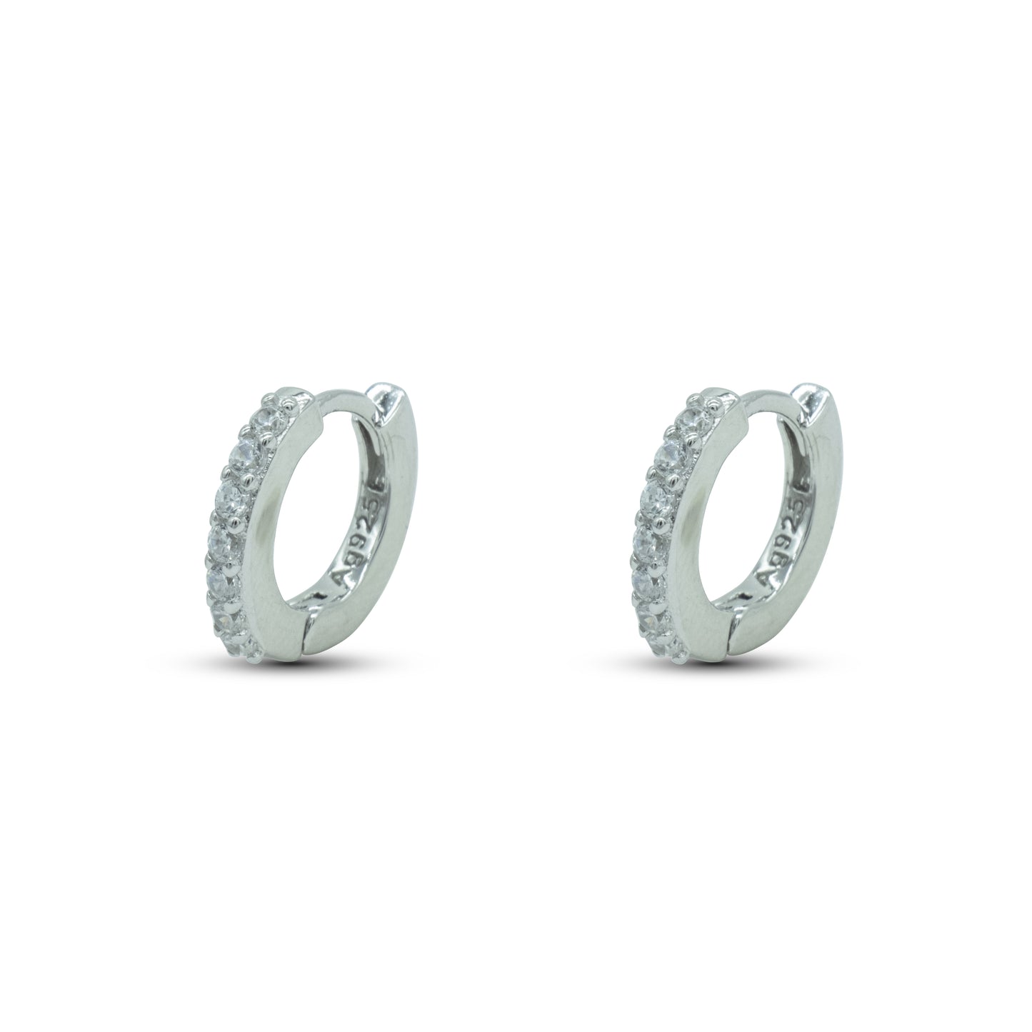 Hoop Ring Dilvdò Silver White