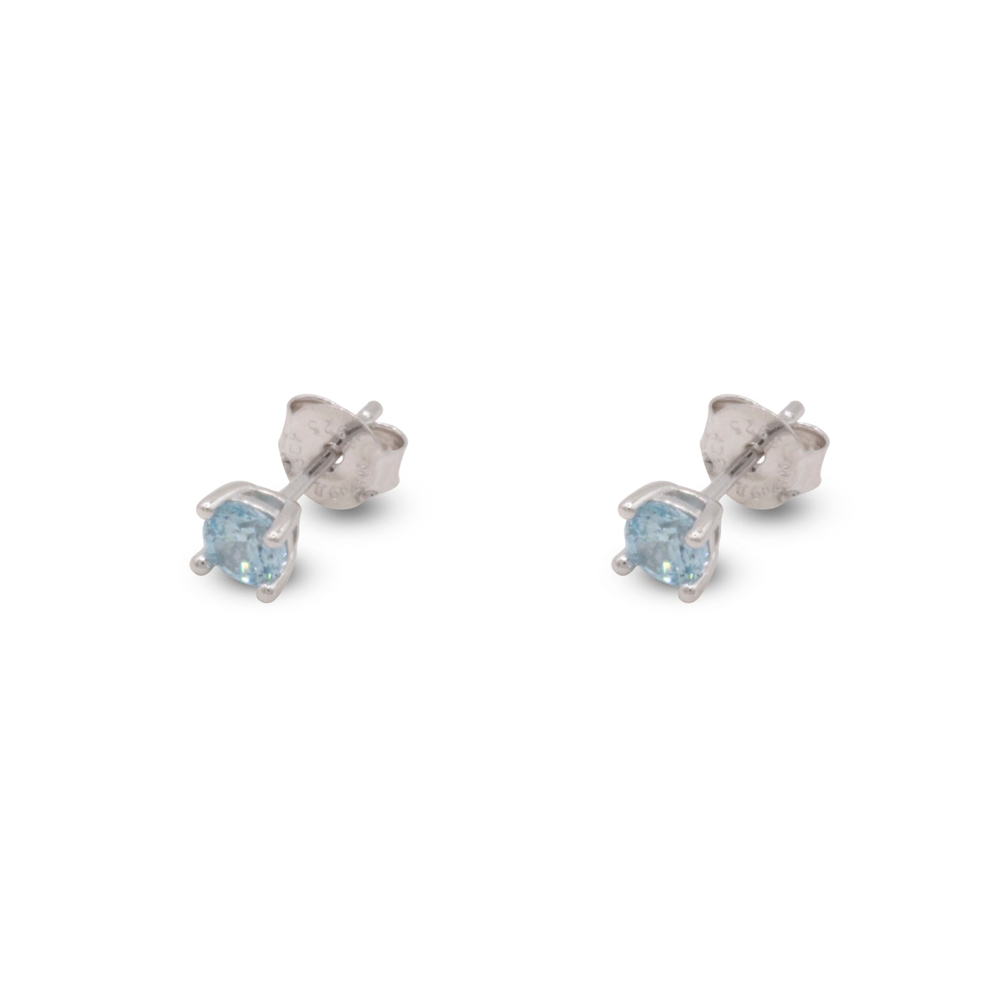 Big Stud Earrings Dilvdò Silver Yellow