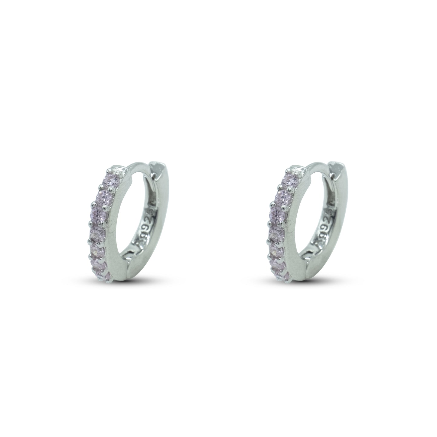 Hoop ring Dilvdò Silver Pink