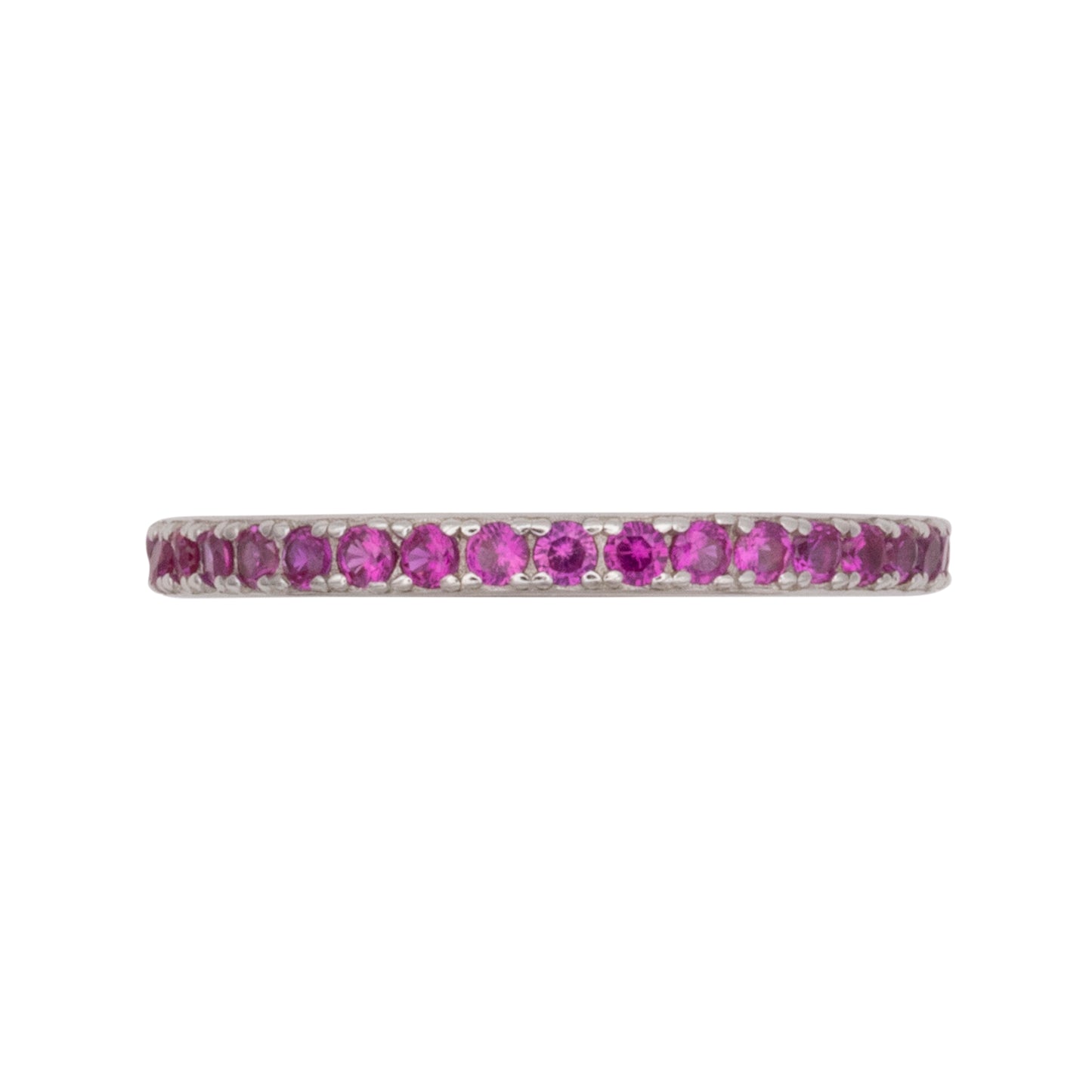 Eternity Ring Dilvdò Silver Ruby
