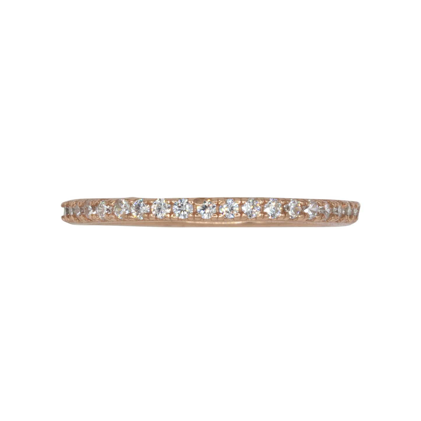 Eternity Ring Dilvdò Rosè White Slim