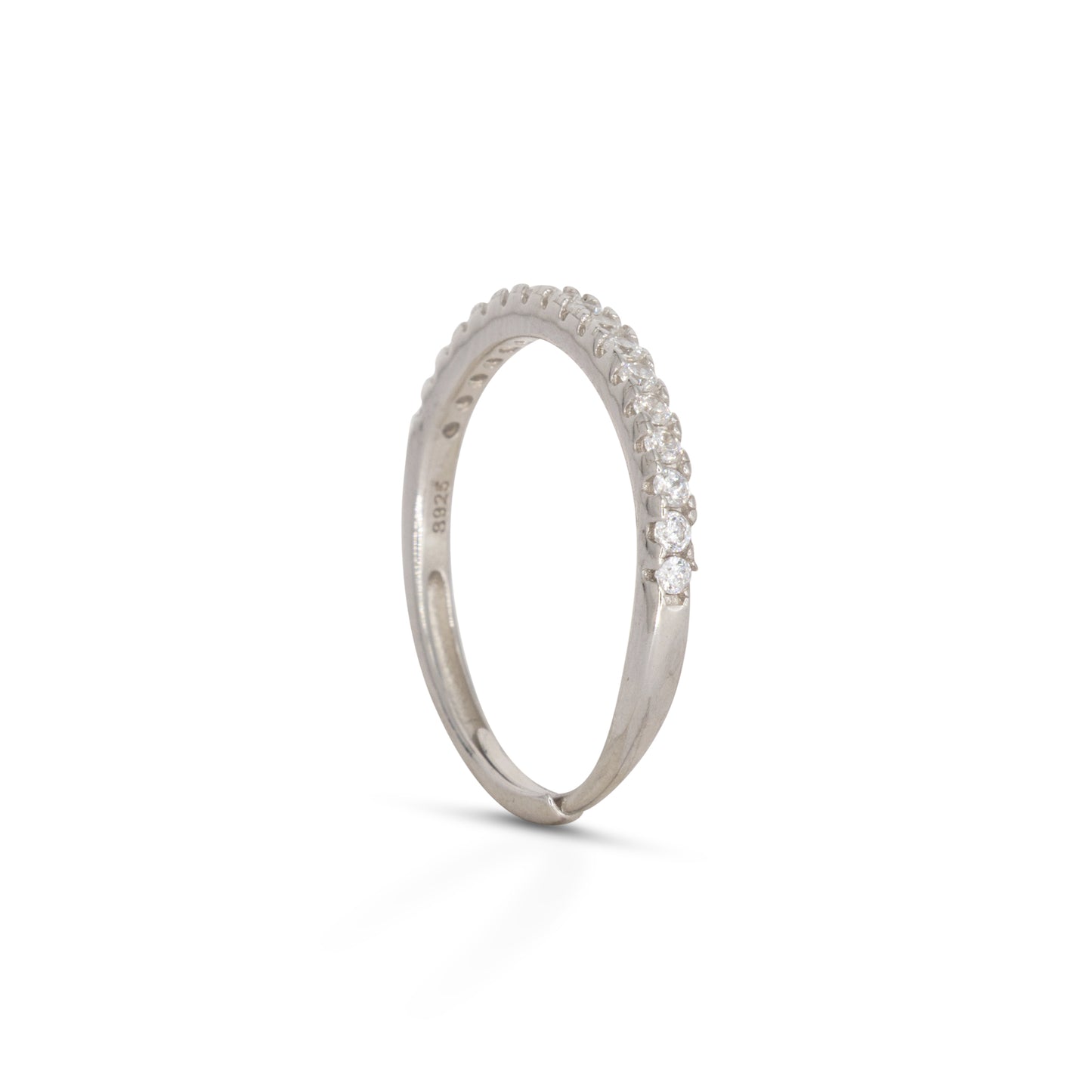 Half Eternity Ring Dilvdò Gold White