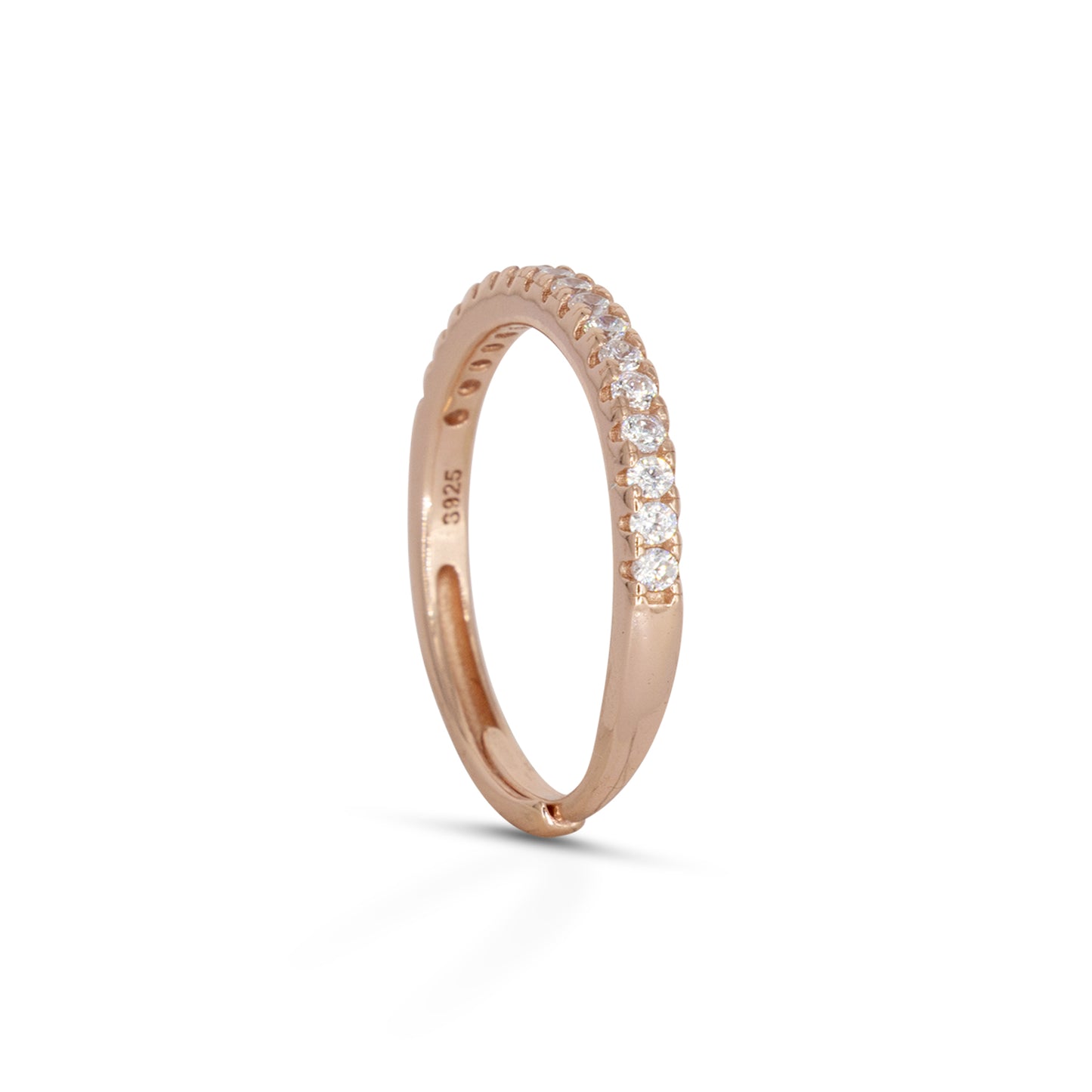 Half Eternity Ring Dilvdò Gold White