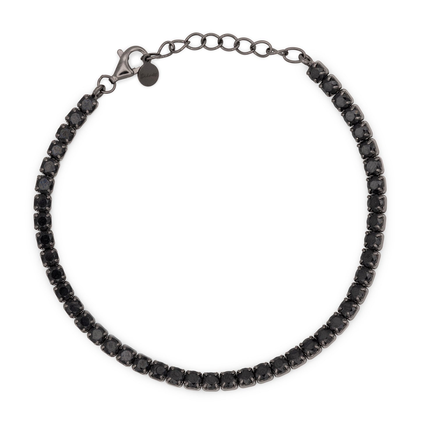 Bracciale Dilvdò Tennis 3mm Black Black