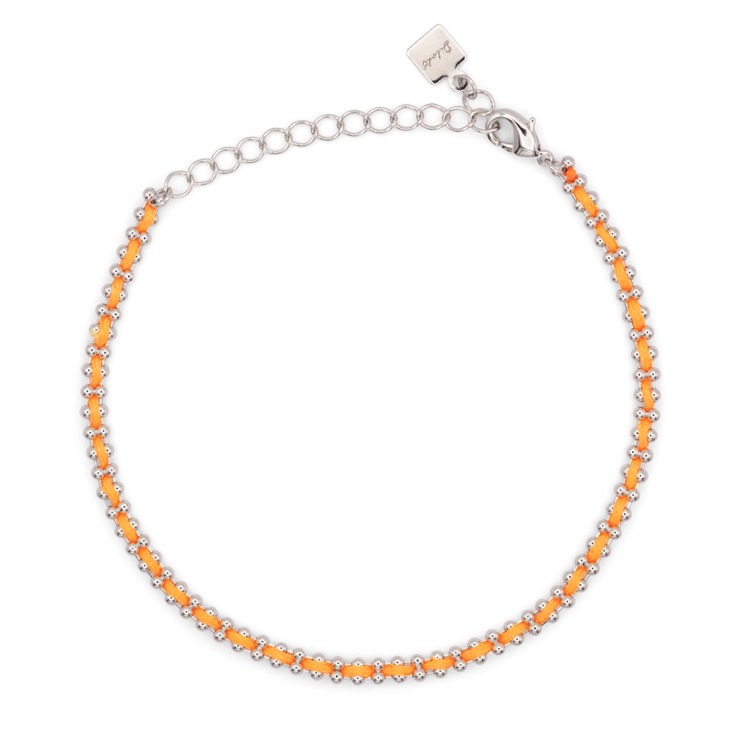 Bracciale Flowlight Dilvdò Silver Orange