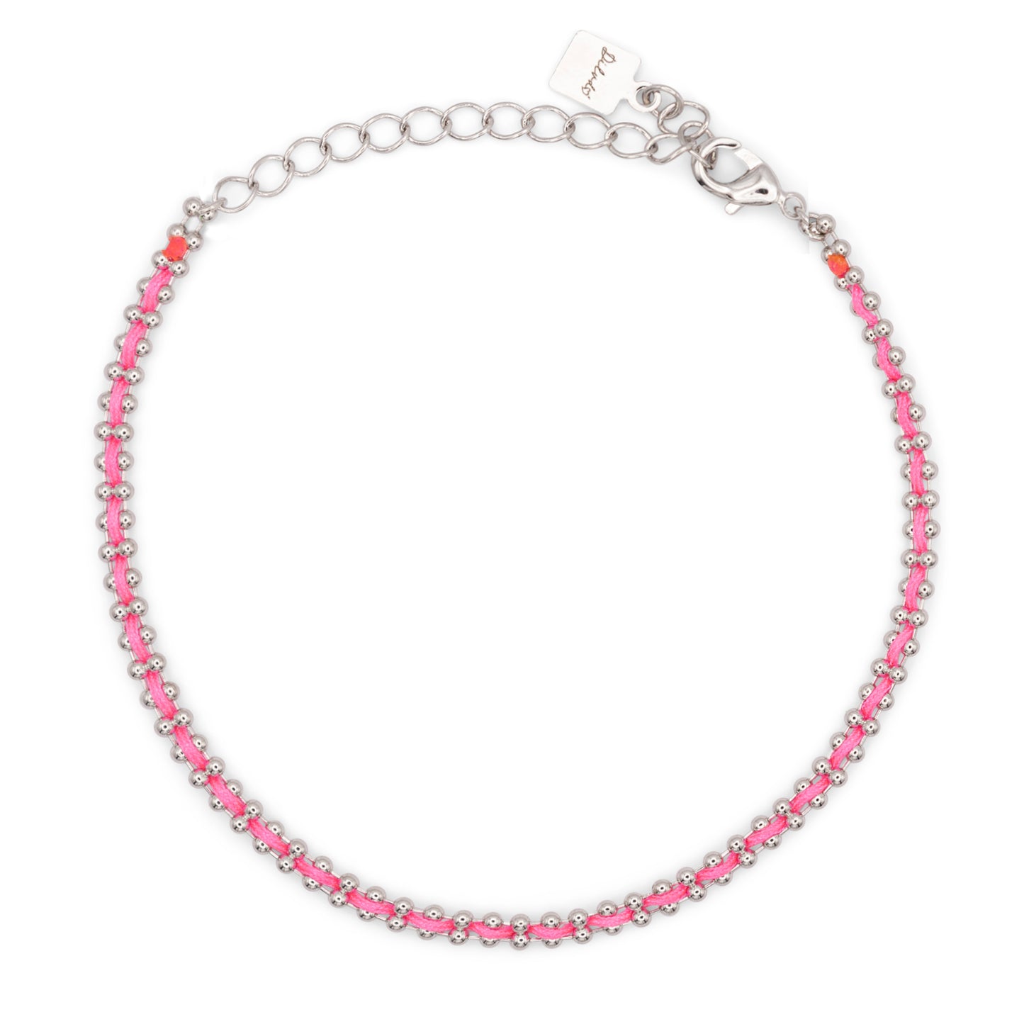 Bracciale Flowlight Dilvdò Silver Fucsia
