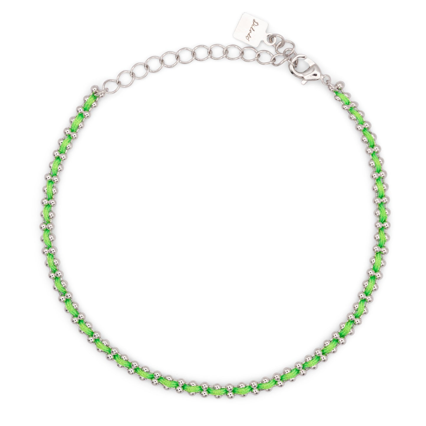 Bracciale Flowlight Dilvdò Silver Green