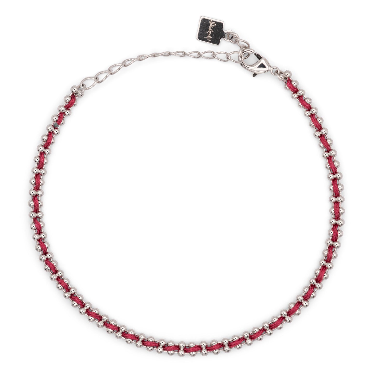 Bracciale Flowlight Dilvdò Silver Magenta
