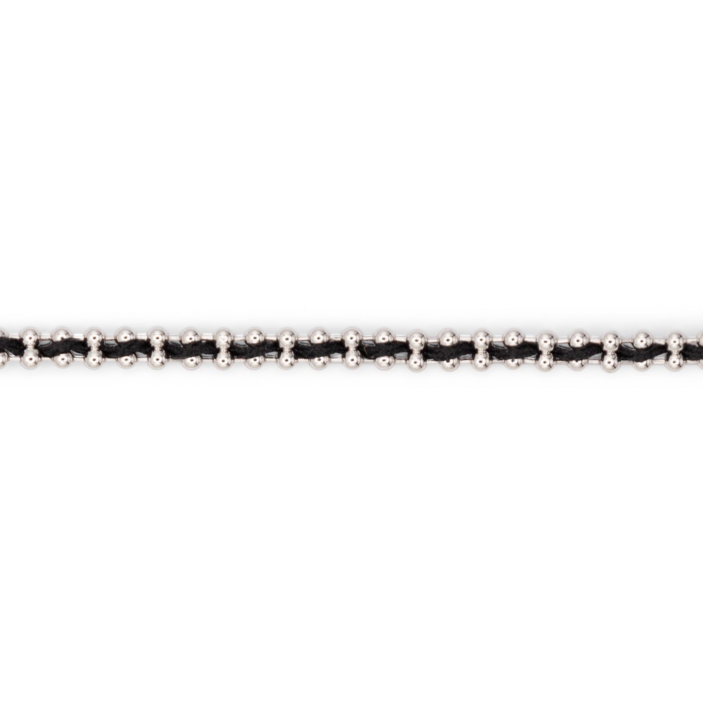 Bracciale Flowlight Dilvdò Silver Nero