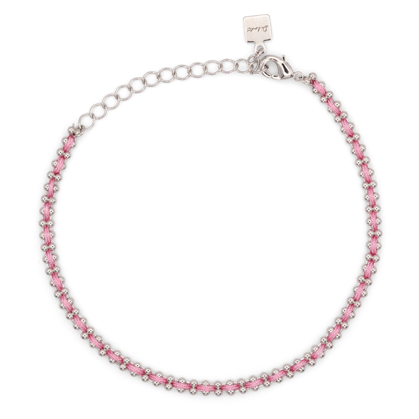 Bracciale Flowlight Dilvdò Silver Rosa