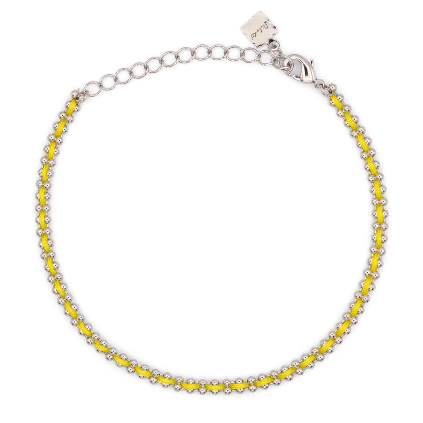 Bracciale Flowlight Dilvdò Silver Giallo