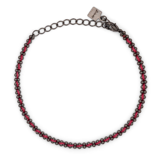 Bracciale Flowlight Dilvdò Black Magenta