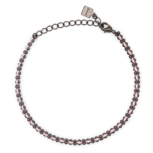 Bracciale Flowlight Dilvdò Black Rosa