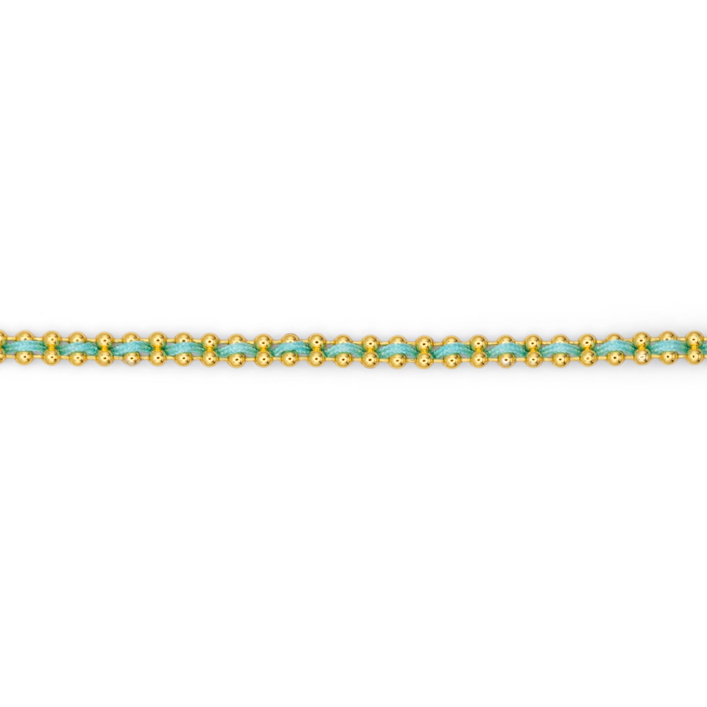 Bracciale Flowlight Dilvdò Gold Acquamarina