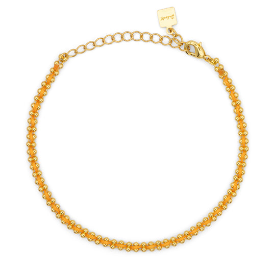 Bracciale Flowlight Dilvdò Gold Arancione