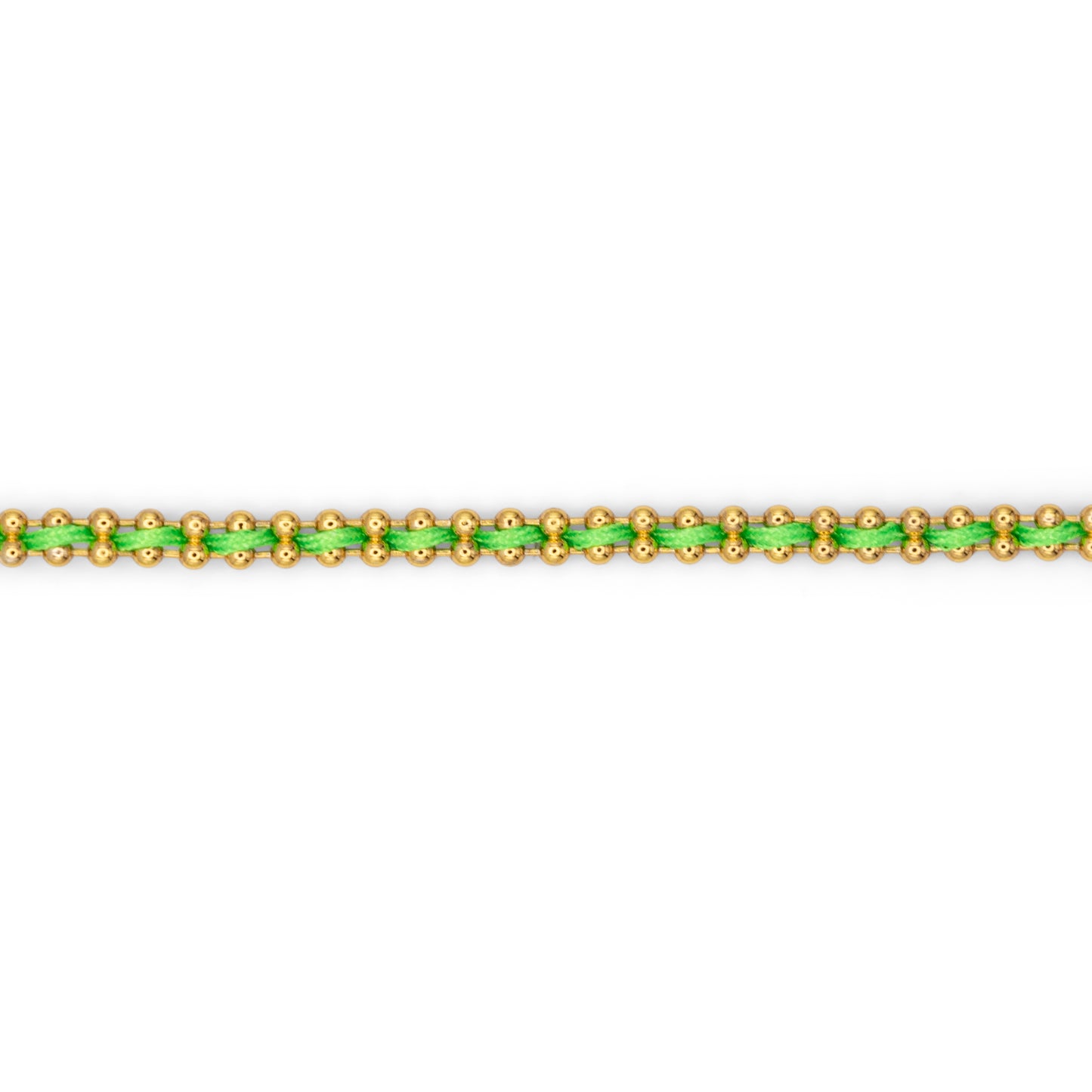 Bracciale Flowlight Dilvdò Gold Verde