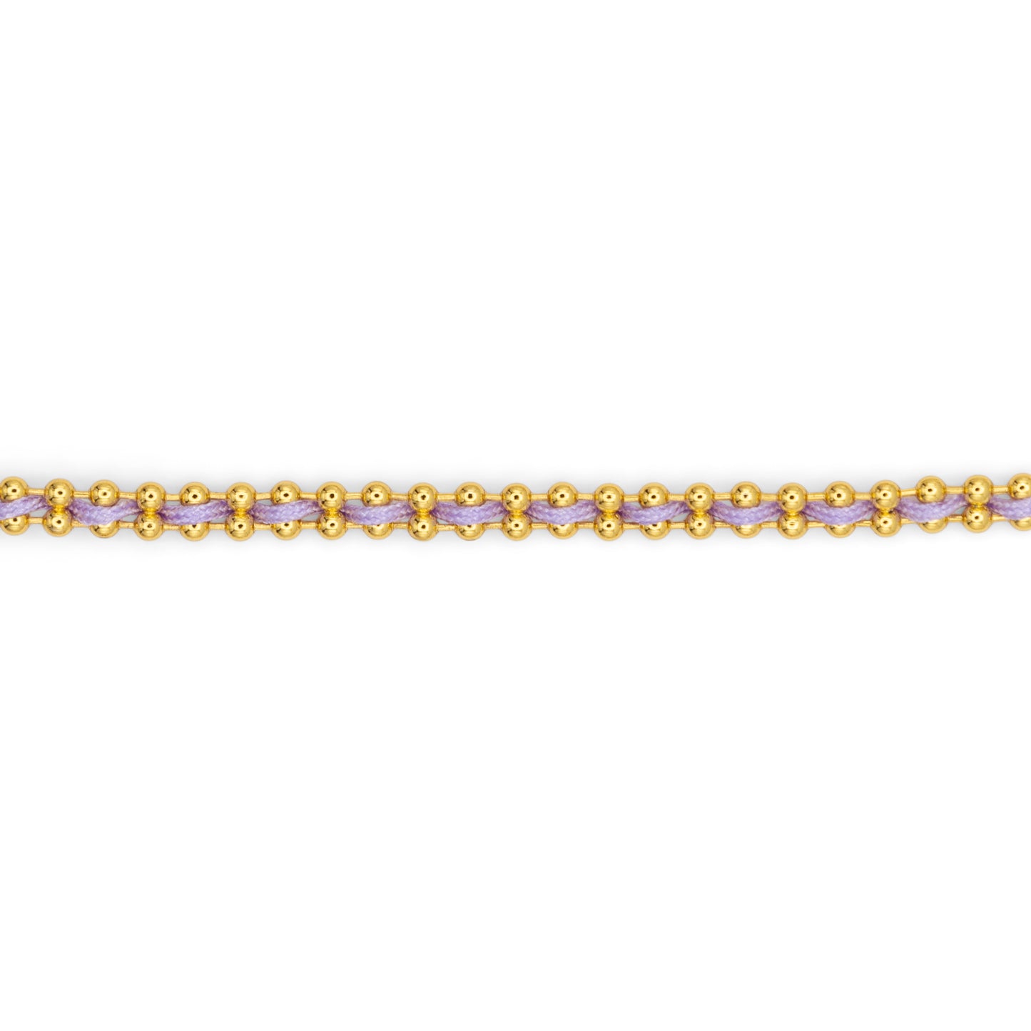 Bracciale Flowlight Dilvdò Gold Lavanda