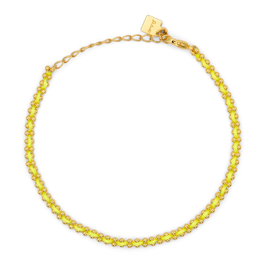 Bracciale Flowlight Dilvdò Gold Lime