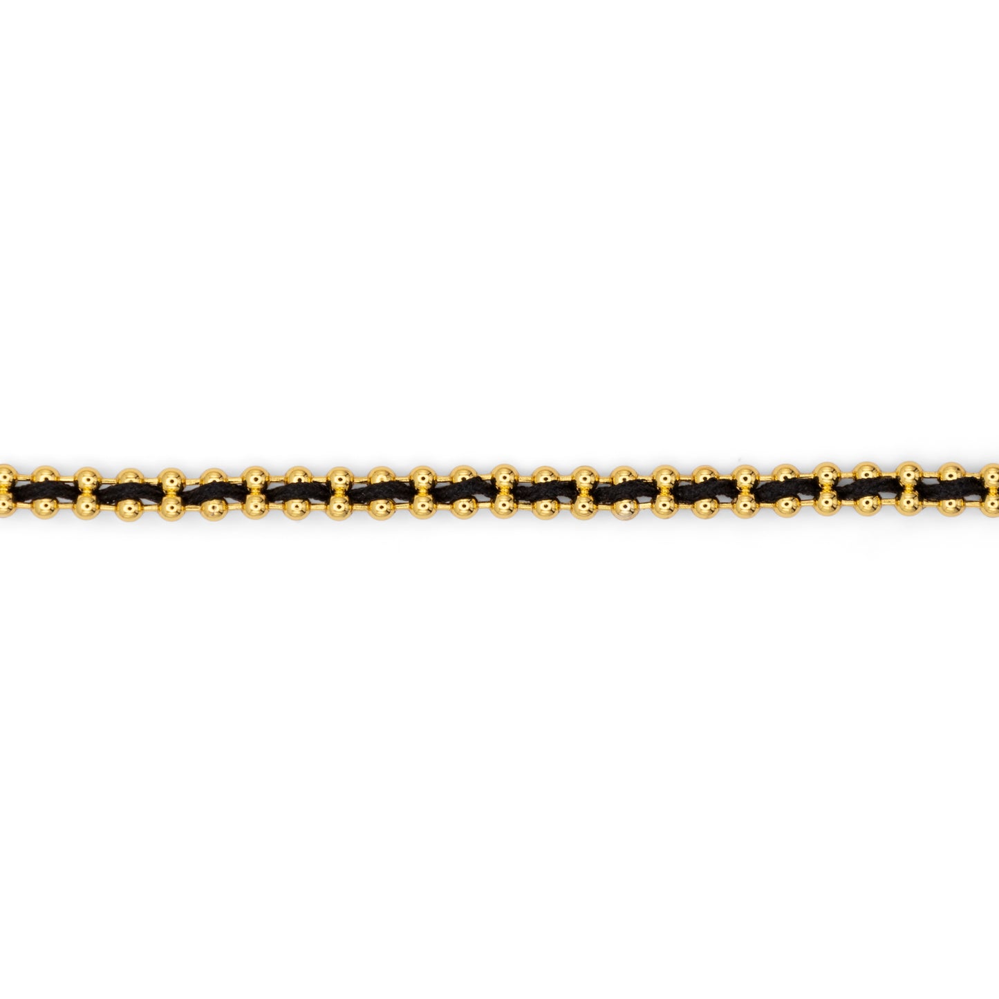 Bracciale Flowlight Dilvdò Gold Nero