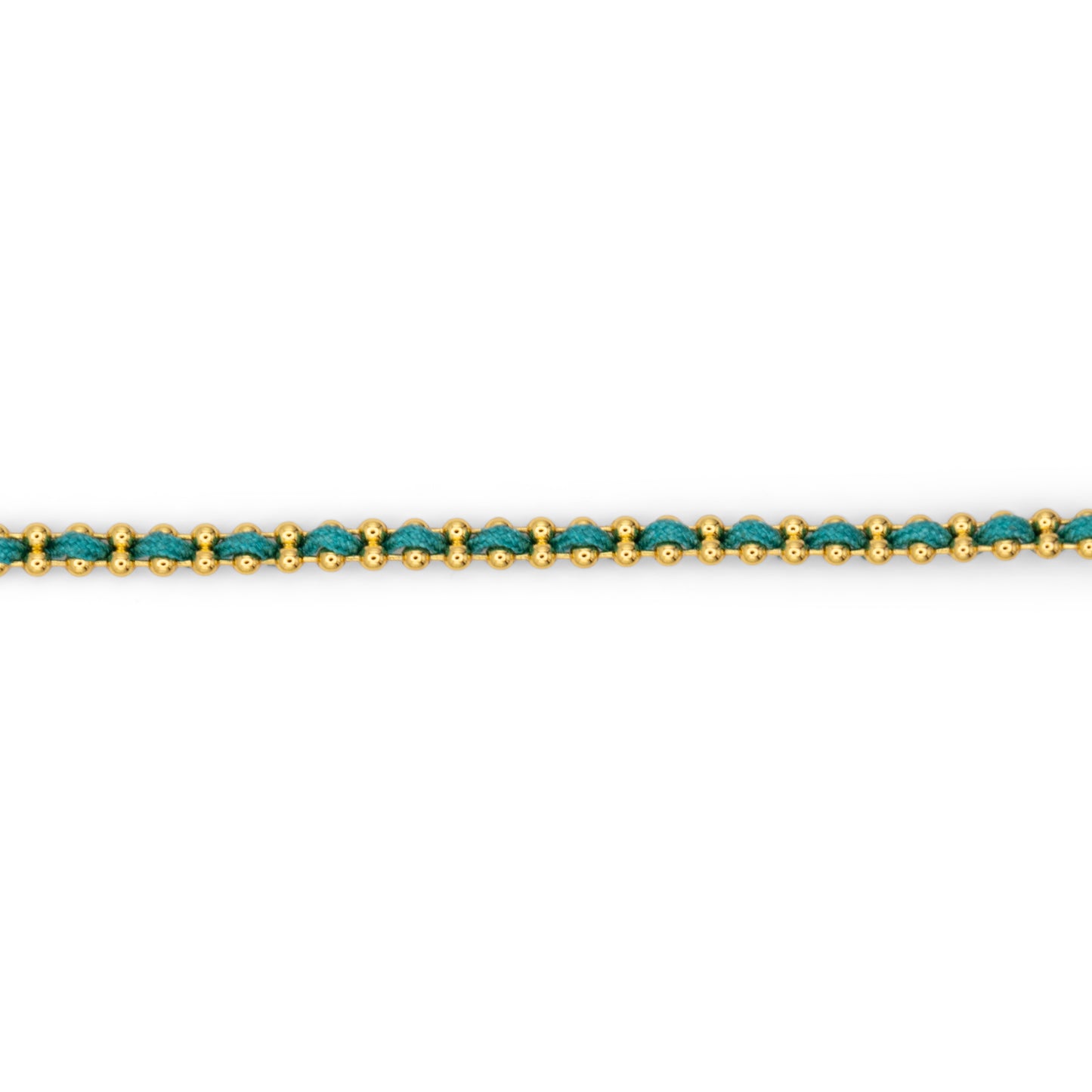 Bracciale Flowlight Dilvdò Gold Petrolio