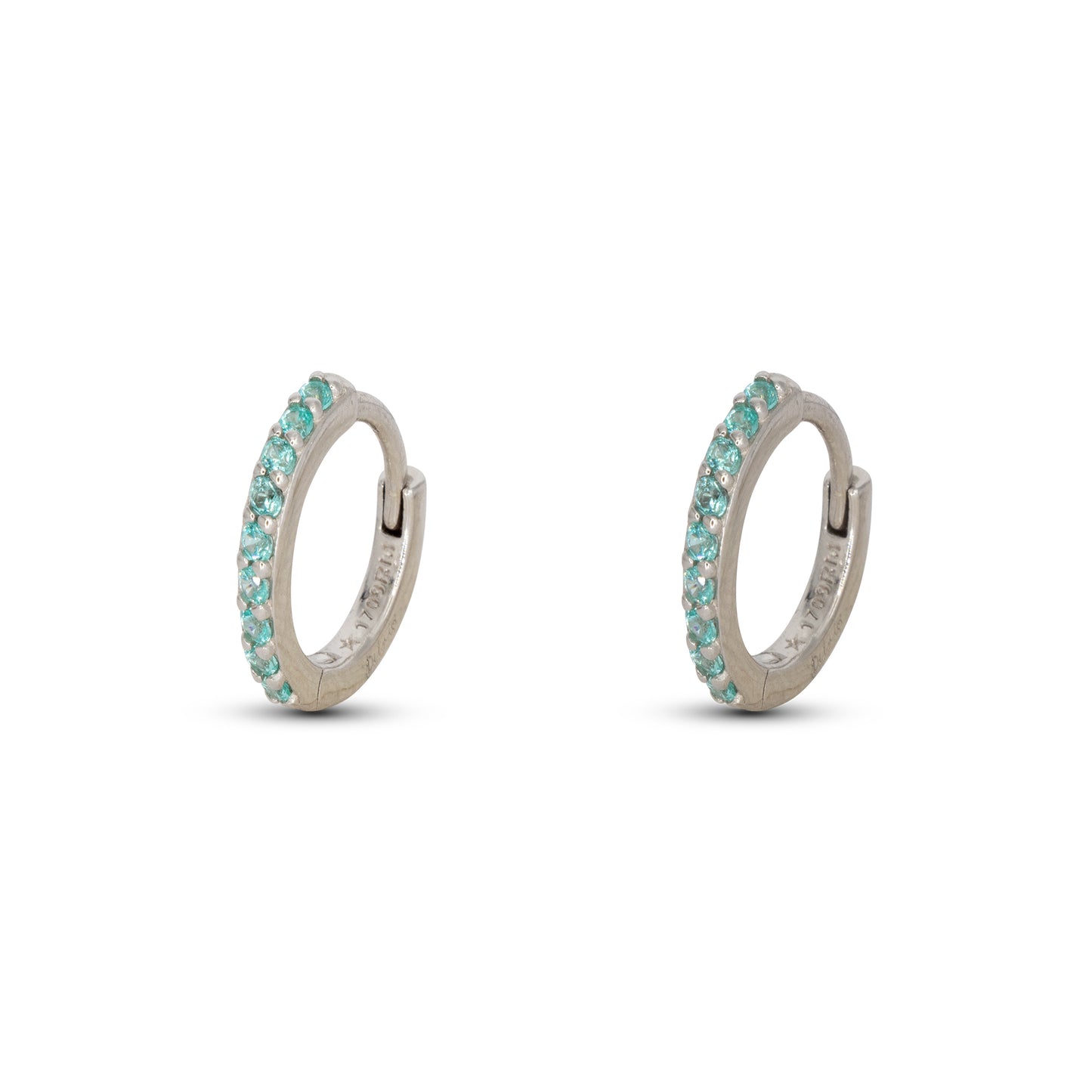 Hoop Ring Dilvdò Silver Paraiba