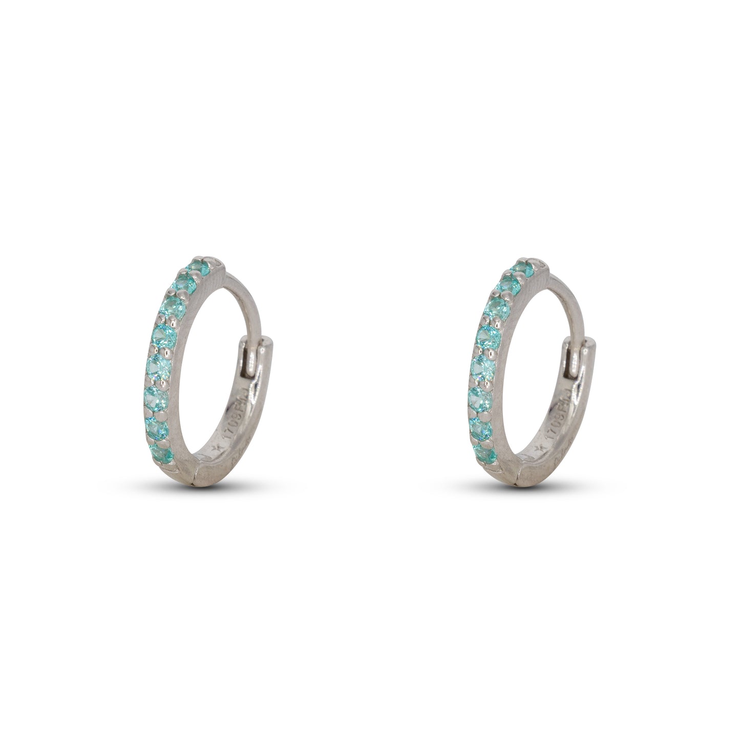 Hoop Ring Dilvdò Silver Paraiba