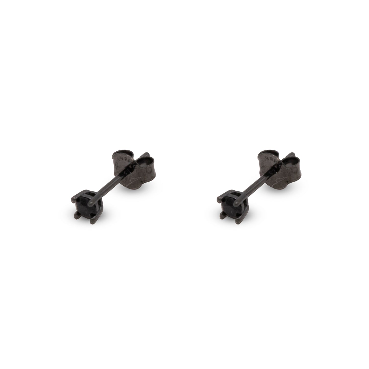 Small Stud Earrings Dilvdò Black Black