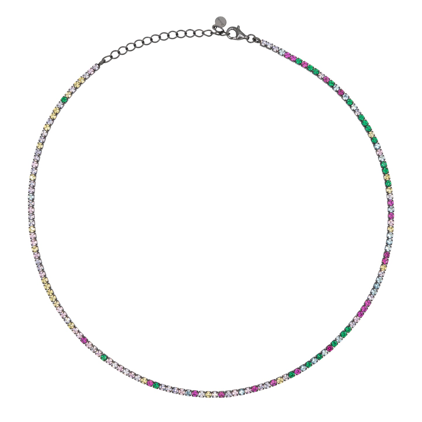 Chocker Dilvdò Tennis Black Multicolor