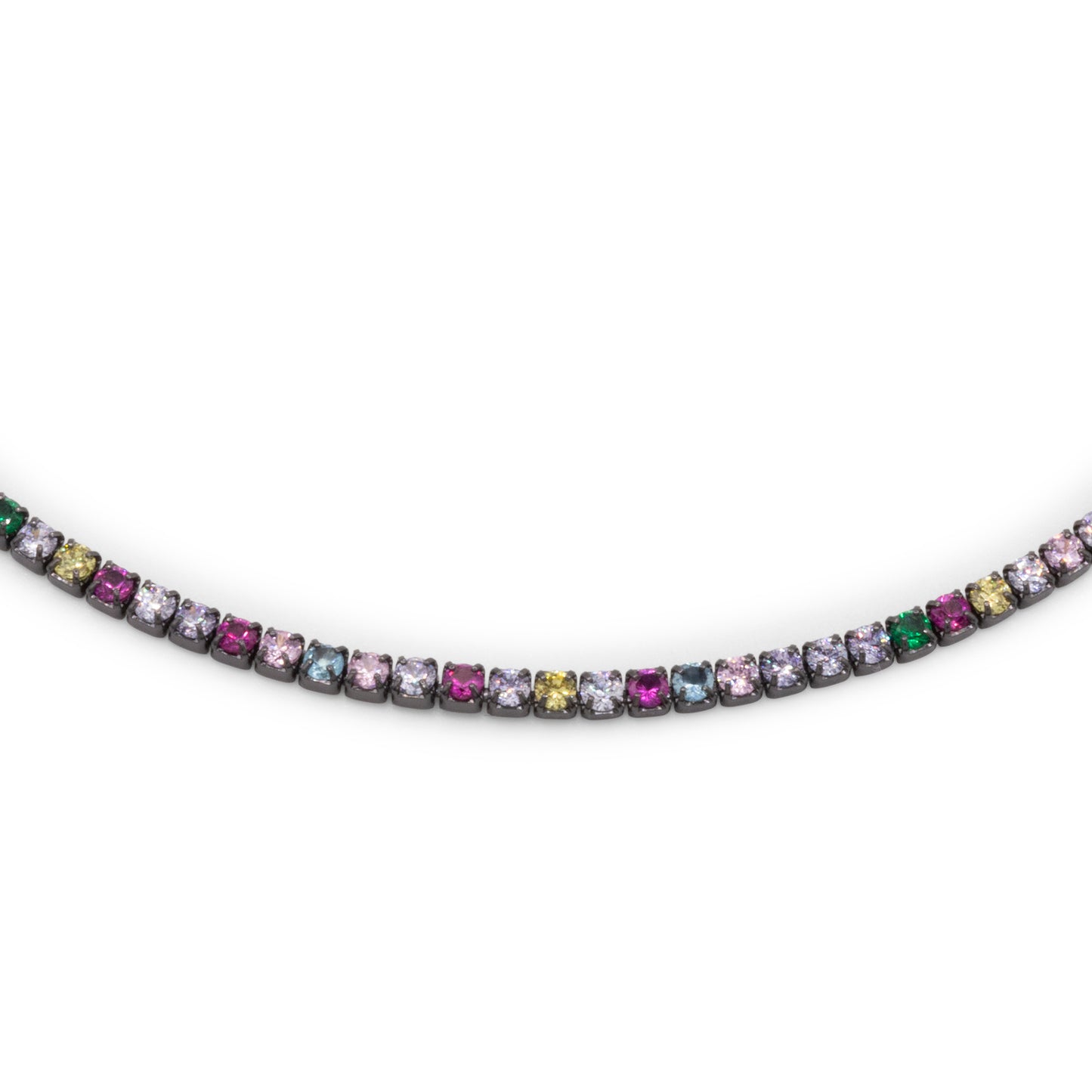 Chocker Dilvdò Tennis Black Multicolor