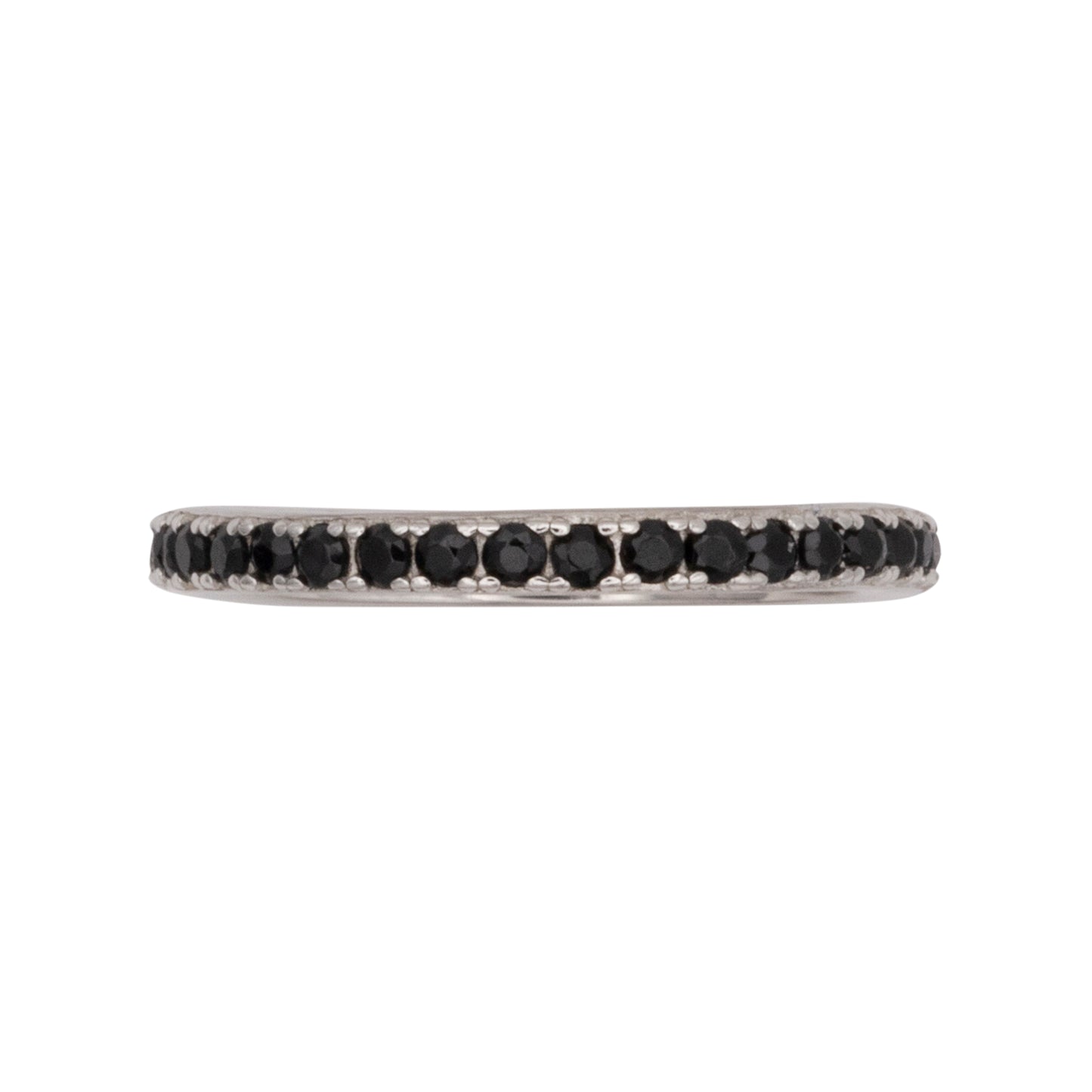 Eternity Ring Dilvdò Silver Black