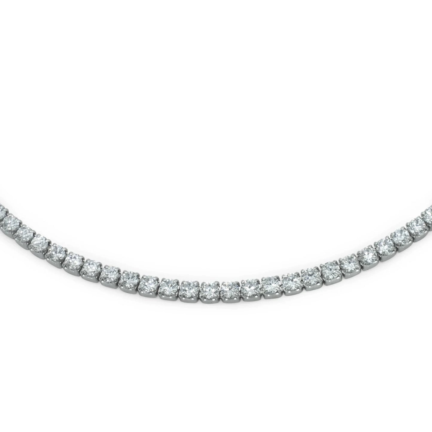 Chocker Dilvdò Tennis Silver White