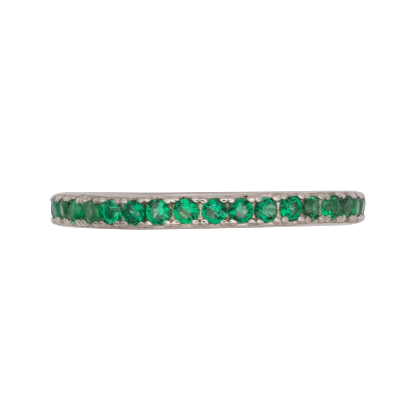 Eternity Ring Dilvdò Silver Green