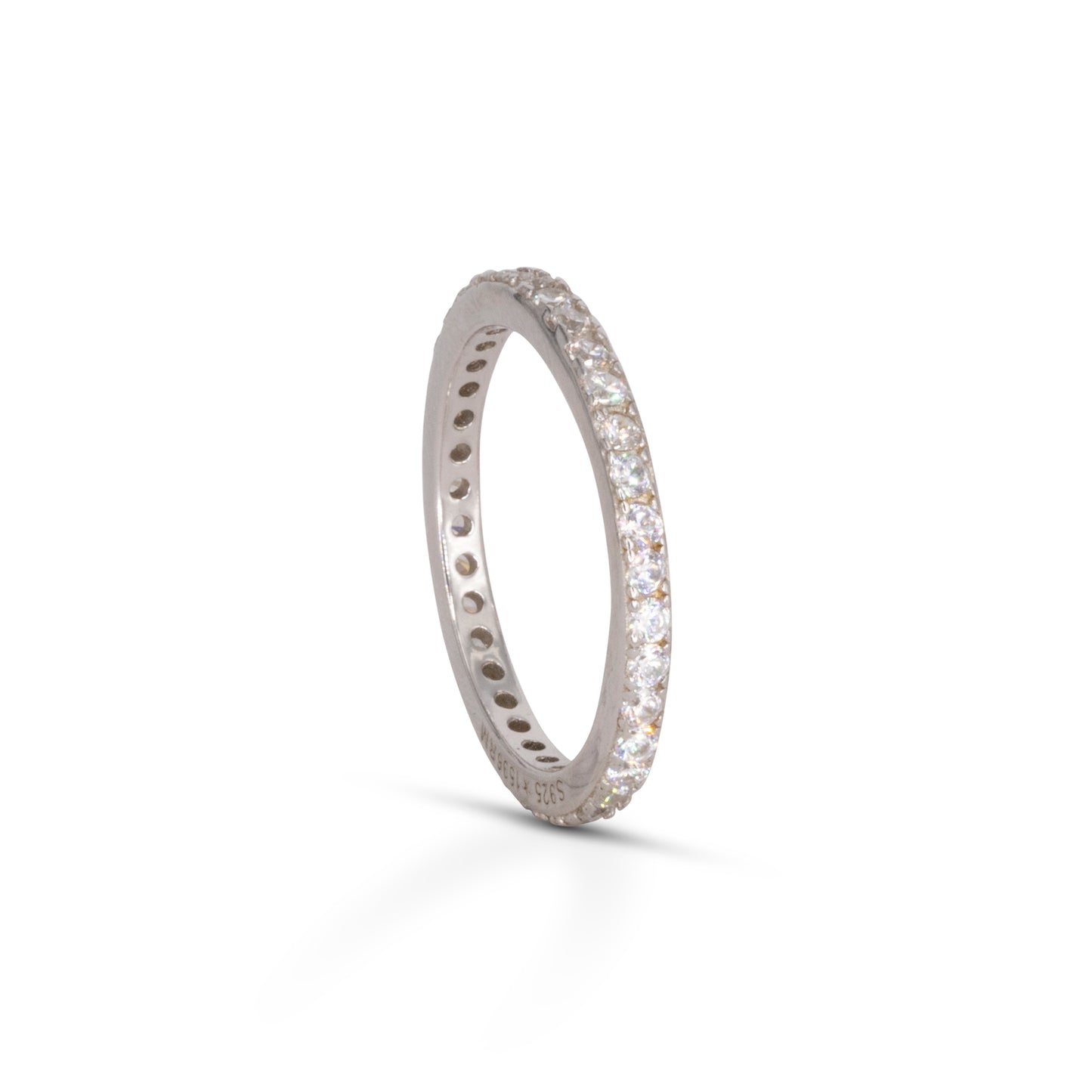 Eternity Ring Dilvdò Silver White